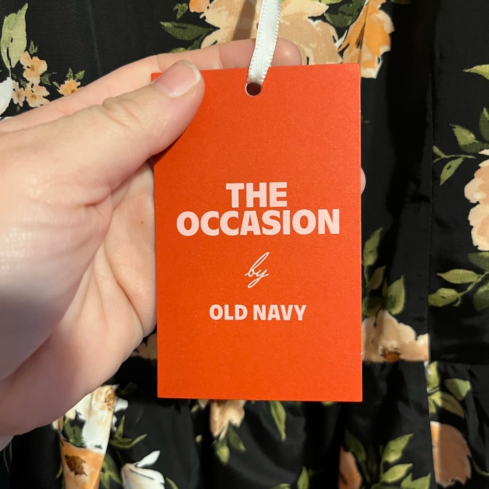 NWT Old Navy “The Occasion” dress in Pink Floral - Picture 6 of 10